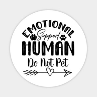 Emotional-Support-Husband-Do-Not-Pet Magnet