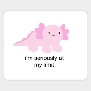 AT MY LIMIT Sticker