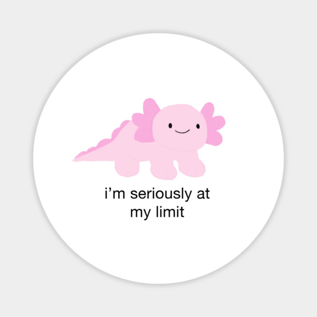 AT MY LIMIT Magnet by Psychoanalytic's Store