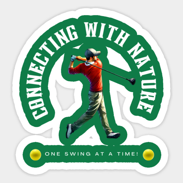Connecting With Nature One Swing At A Time Sticker by Oscar's Store 1