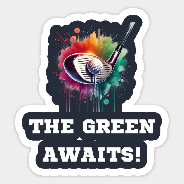 The Green Awaits Sticker by Oscar's Store 1