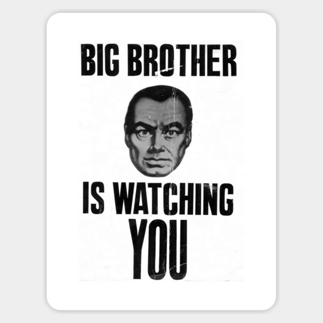 BIG BROTHER Magnet by Existential's Store