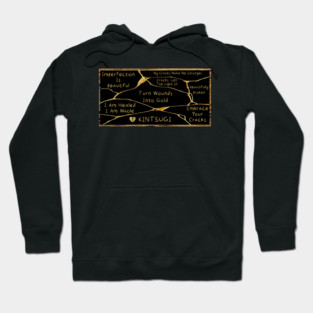 KINTSUGI QUOTES Hoodie
