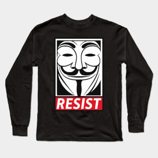 Resist - Anonymous Long Sleeve T-Shirt