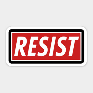 Resist Sticker