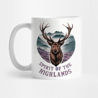 Majestic Highland stag - Spirit of the Highlands Mug