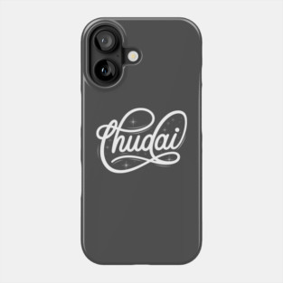 Chudai Dirty Desi Word in Sexy Script Phone Case