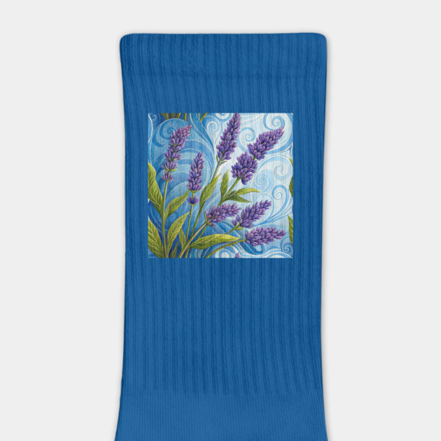 Lavender Floral by DonWillisJrArt