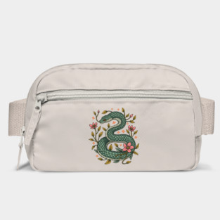 Botanical Serpent Nature Inspired Design Bag