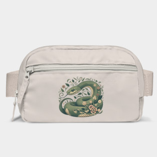 Botanical Serpent Nature Inspired Design3 Bag