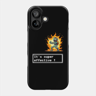 Its Super Effective on Zombies Phone Case