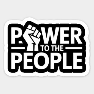 Power to the people Magnet