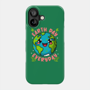Planet Make Everyday Earth Day Environmental Mens Womens Kid Phone Case