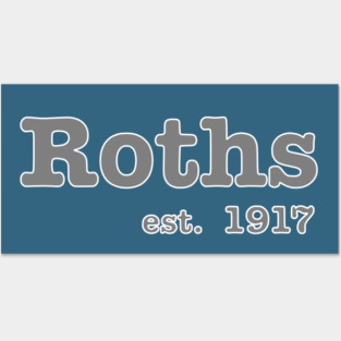 Roths Logo *gray Posters and Art