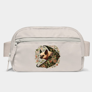 Flying Fox Botanical Nature Art Illustration3 Bag