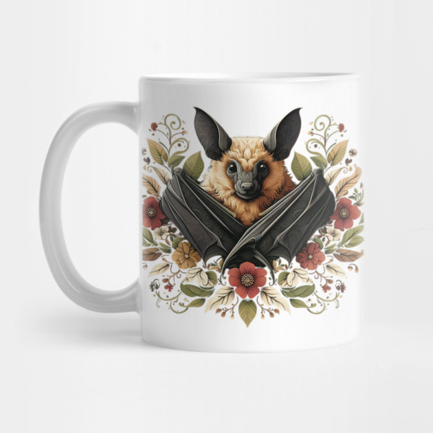 Flying Fox Botanical Nature Art Illustration4 by BirdsnStuff