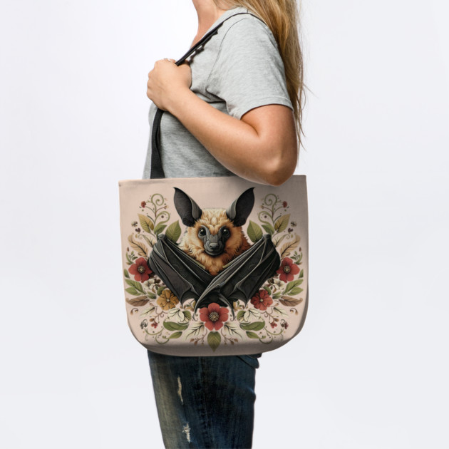 Flying Fox Botanical Nature Art Illustration4 by BirdsnStuff