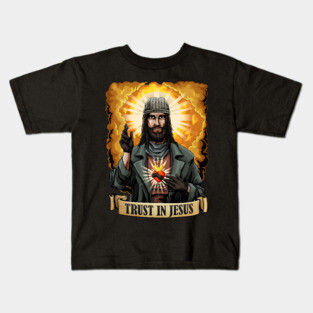 Trust in Jesus - Walking Dead Kids T-Shirt