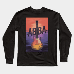 ABBA Retro Art Long Sleeve T-Shirt