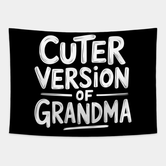 Cuter Version of Grandma Tapestry by MakerMind8.2