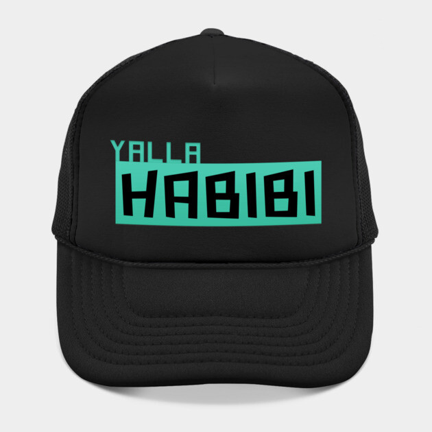 Yalla Habibi Arabic text by DrollDrifter