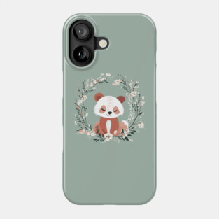 Boho Kawaii Red Panda – Adorable Wild Animal Art Phone Case
