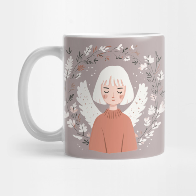 Boho Kawaii Angel – Ethereal Pastel Aesthetic by TuncGK