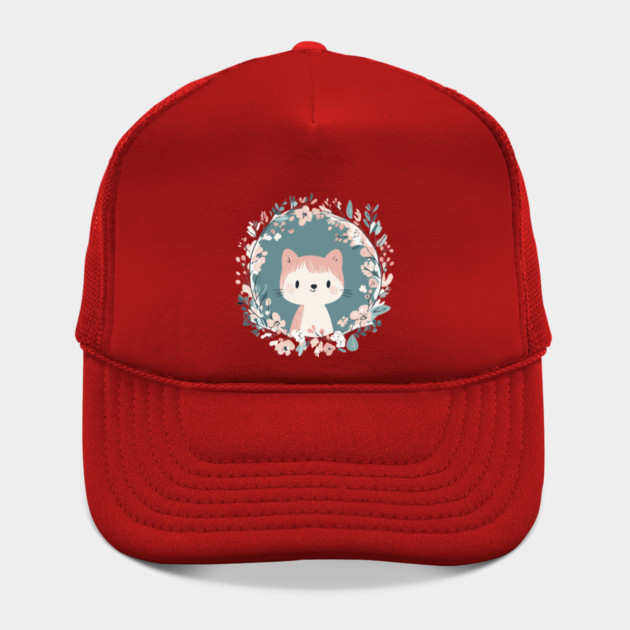 Boho Kawaii Cat – Adorable Pastel Kitty Aesthetic by TuncGK