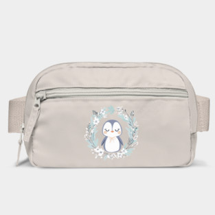 Boho Kawaii Penguin – Cozy Winter Animal Aesthetic Bag