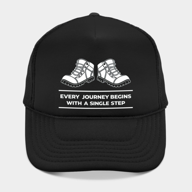 Every Journey Begins With a Single Step by DIGITAL MERCH CREATIONS