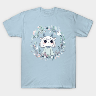 Boho Kawaii Demon – Cute & Spooky Aesthetic T-Shirt
