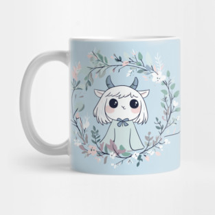 Boho Kawaii Demon – Cute & Spooky Aesthetic Mug