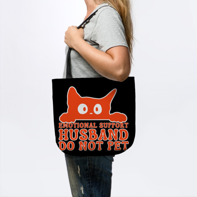Emotional-Support-Husband-Do-Not-Pet by Creatifly Graphic Tees