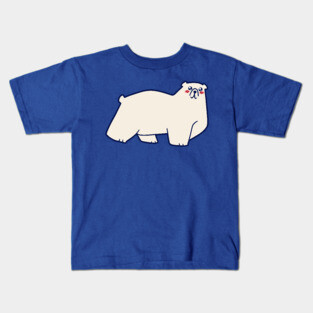 Kawaii Polar Bear Kids T-Shirt