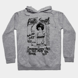 Patti Smith - Rock 'n Roll Poetry Hoodie