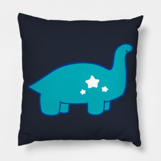 Cute Star Dino Pillow