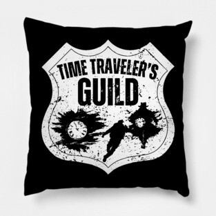 Time Traveler’s Guild – Temporal Explorers Unite Pillow