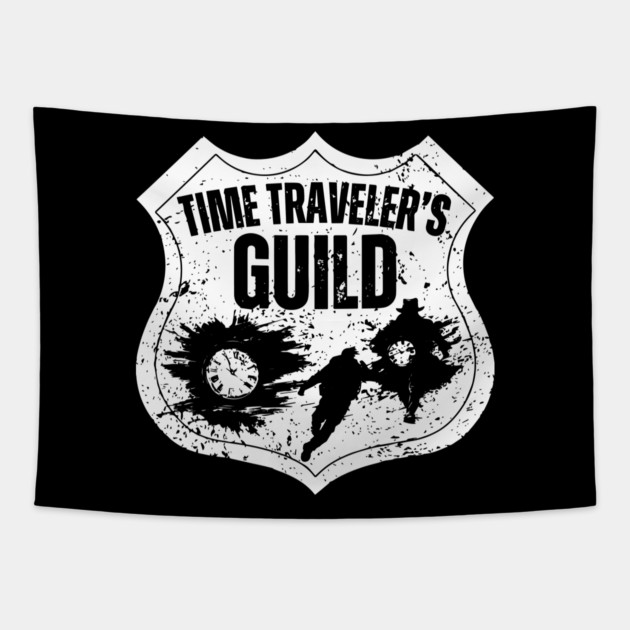 Time Traveler’s Guild – Temporal Explorers Unite Tapestry by TuncGK