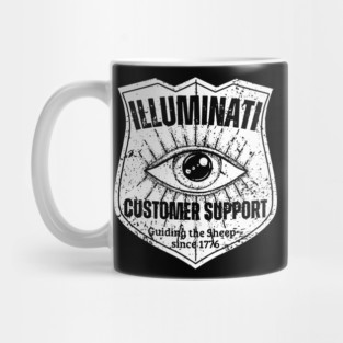 Illuminati Customer Support – Guiding the Sheep Since 1776 Mug