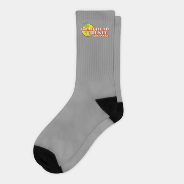 Craighead County Arkansas Socks by rt-shirts