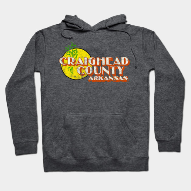 Craighead County Arkansas Hoodie by rt-shirts