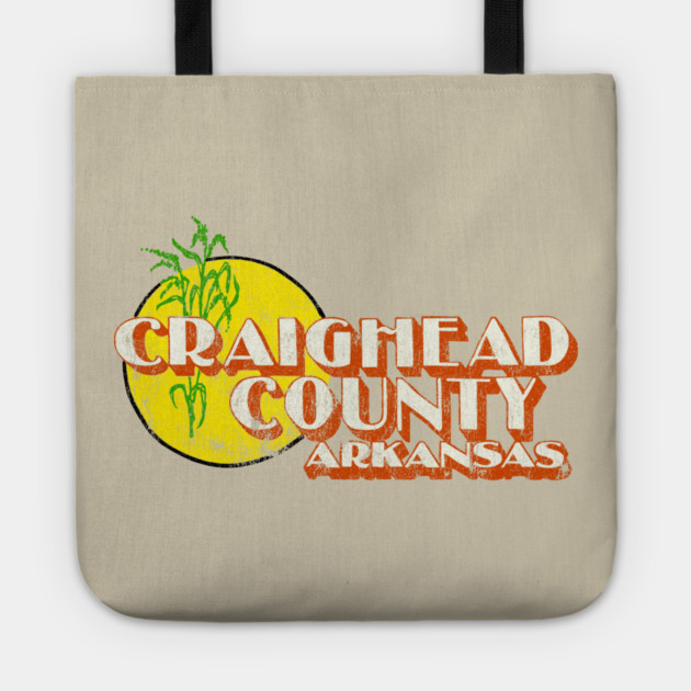 Craighead County Arkansas Tote by rt-shirts