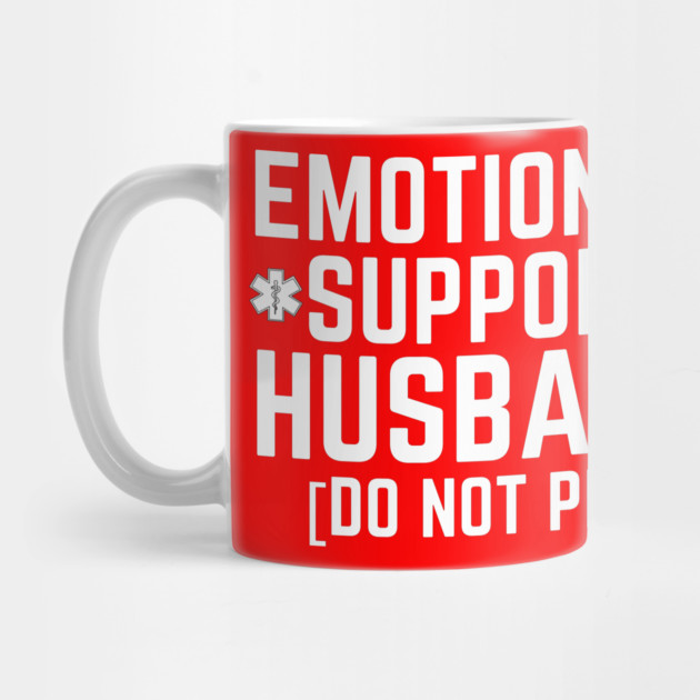 Emotional-Support-Husband-Do-Not-Pet by Creatifly Graphic Tees