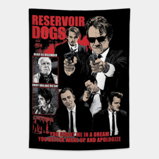 Classic Movie Reservoir Dogs Movie Tapestry