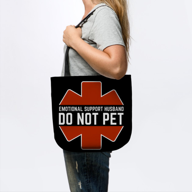 Emotional-Support-Husband-Do-Not-Pet by Creatifly Graphic Tees
