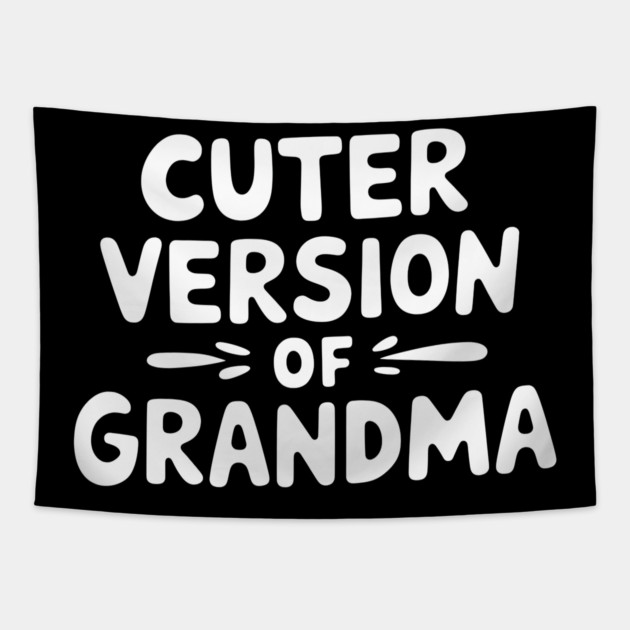 Cuter Version of Grandma Tapestry by MakerMind8.2