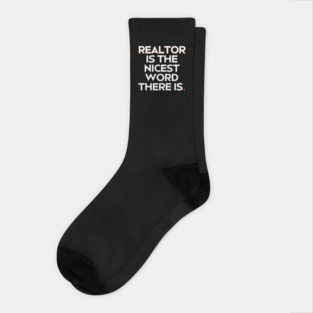 Real Estate Agent Socks