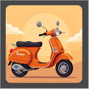 Vespa Posters and Art