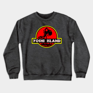 Yoshi Island Jurassic Park Crewneck Sweatshirt
