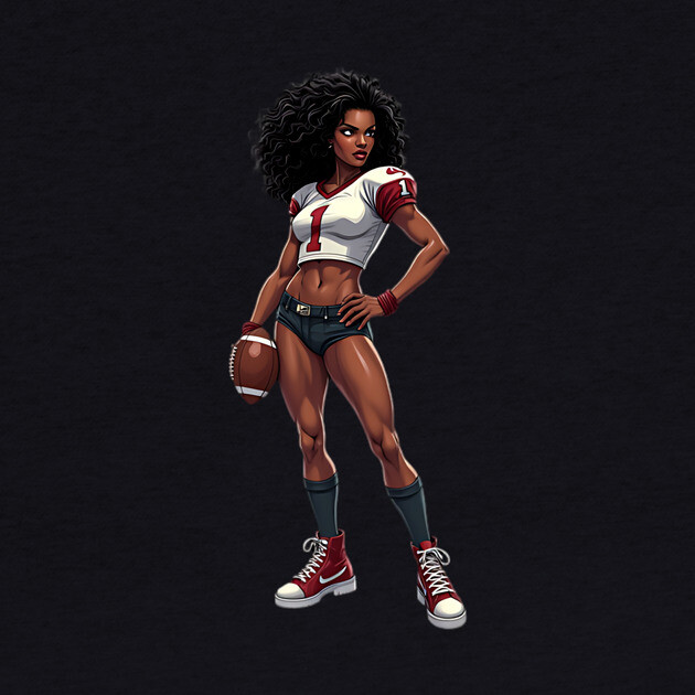 Women Gridiron Football by animegirlnft
